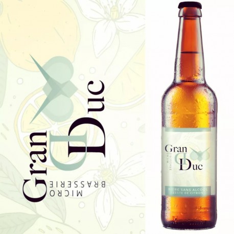 GRAND DUC SANS ALCOOL ZESTES CITRON 33CL