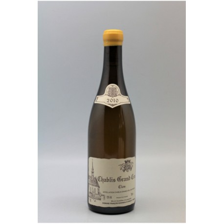 CHABLIS GRAND CRU LES CLOS 2010 RAVENEAU FRANCOIS