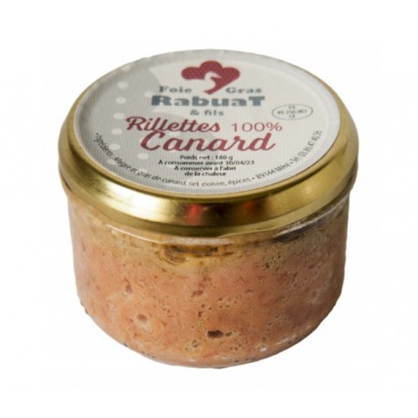 RILLETTE CANARD 180GR